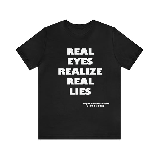Tupac Quote Black and White T-Shirt